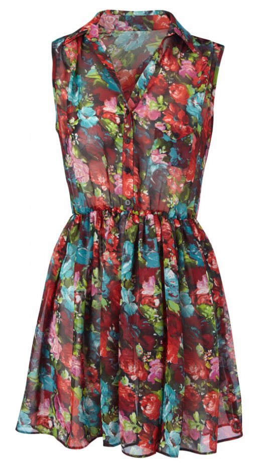 Primark Belted Chiffon Shirt Dress, £15 - In Stores Now