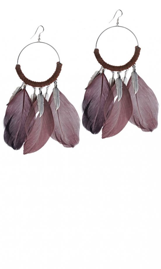 Next Feather Earrings, £7.50