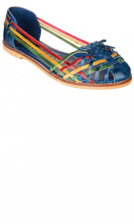 Next Rainbow Weave Ballerina, £25