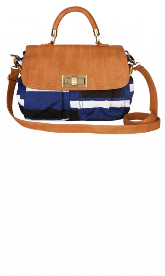 Next Stripe Satchel, £28