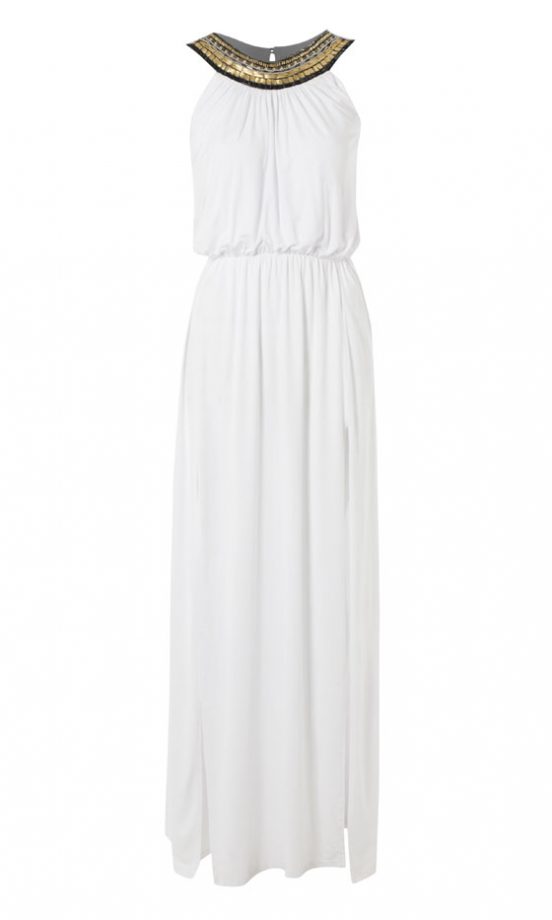 Primark Beaded Collar Maxi Dress, £17 - Coming Soon