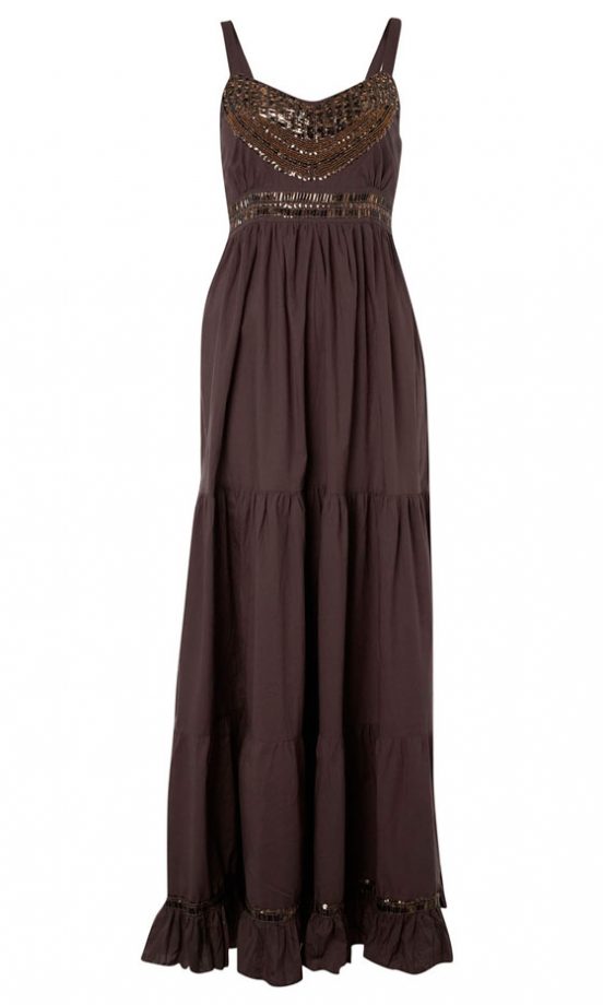 Miss Selfridge Embellished Maxi Dress, £50