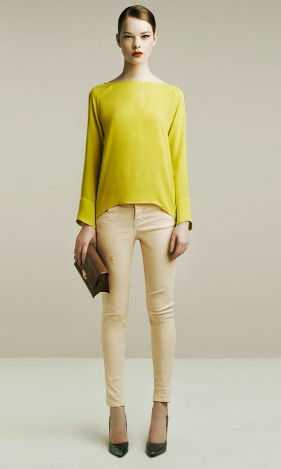 Zara Lime Studio Top, £59.99