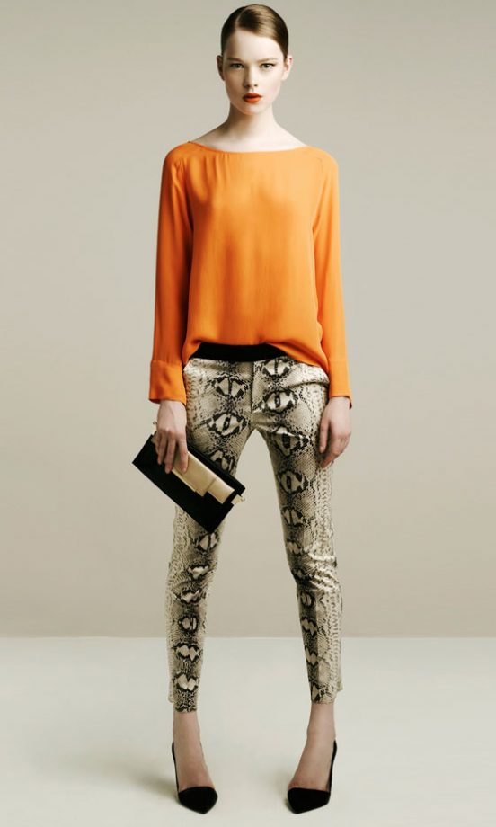 Zara Leopard Print Trousers, £39.99