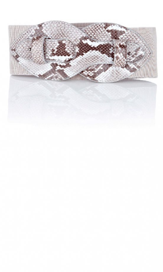 Warehouse Snake Effect Belt, £25