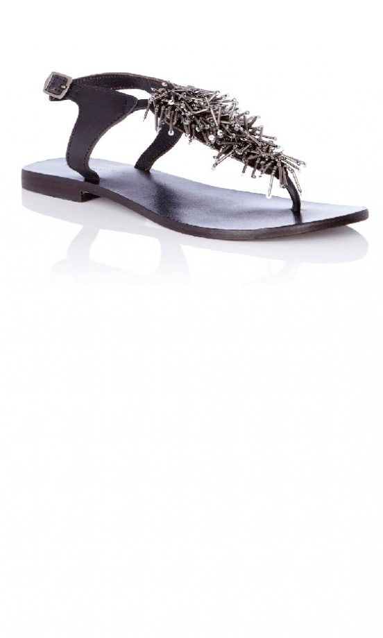 Warehouse Beaded Fringe Sandal, £28
