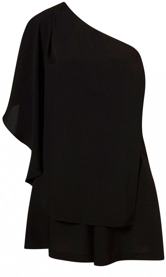 Topshop One Shoulder Kimono Playsuit, £50