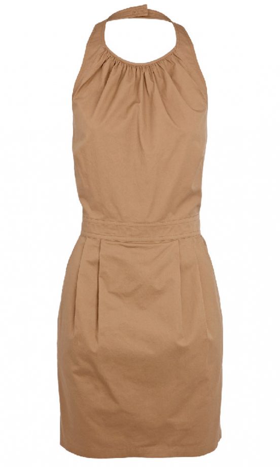 Warehouse Safari Halter Dress, £38
