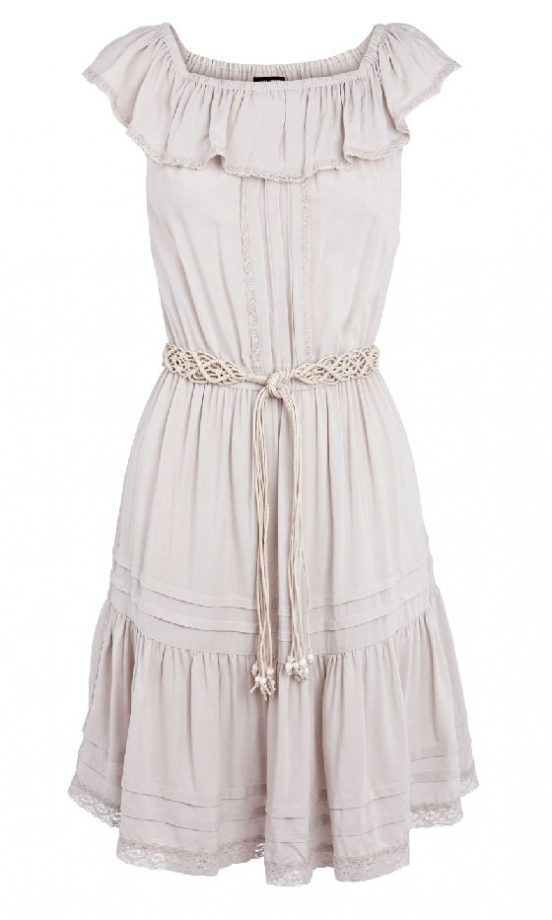 Warehouse Belted Frill Dress, £45