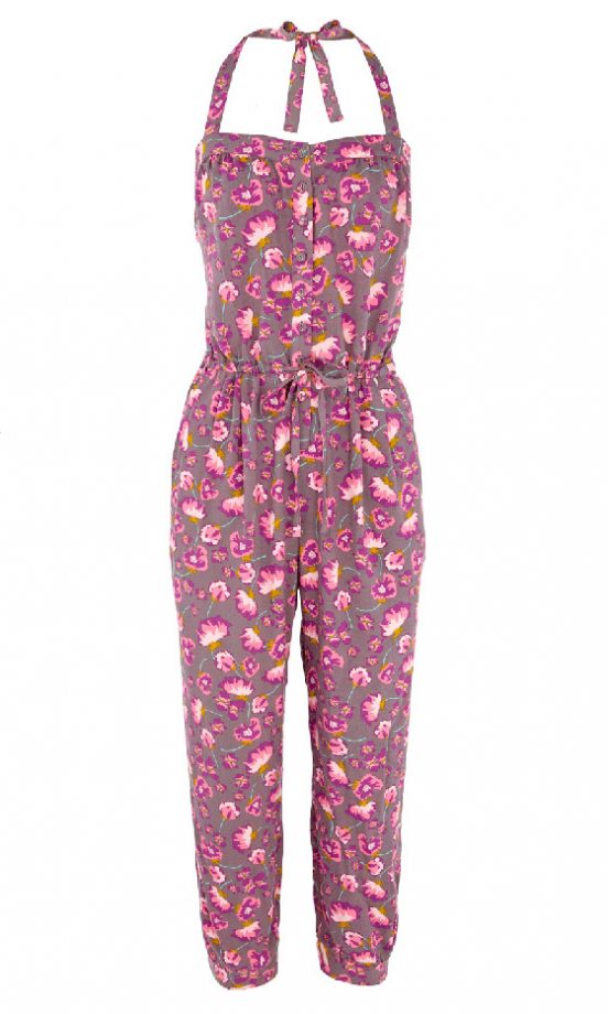 Warehouse Pansy Print Jumpsuit, £50