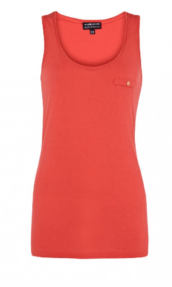Warehouse Button Pocket Vest, £14
