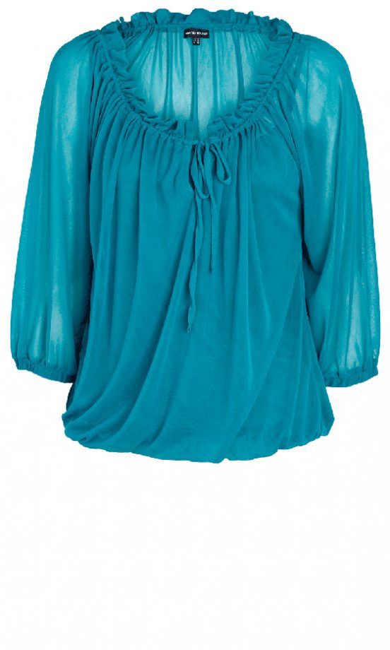 Warehouse Gypsy 3/4 Sleeve Top, £35