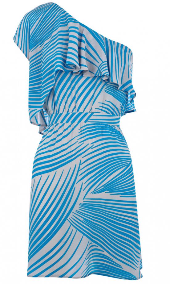 Warehouse Blue Tropical Dress, £35 (In Stores Only)