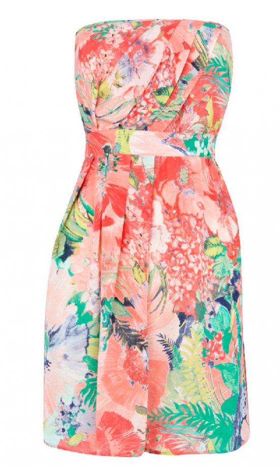 Warehouse Poppy Bandeau Dress, £60