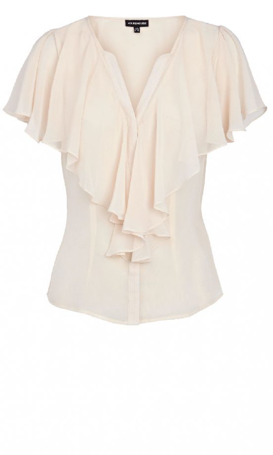 Warehouse Ruffle Blouse, £45