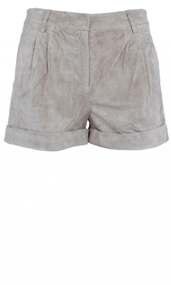 Warehouse Grey Suede Shorts, £68