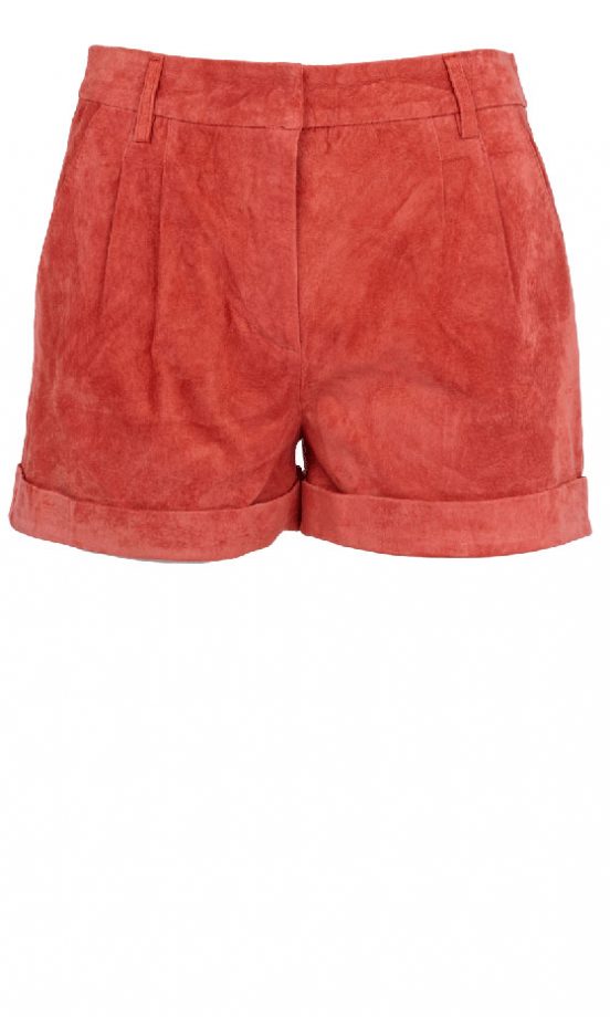 Warehouse Rust Suede Shorts, £68