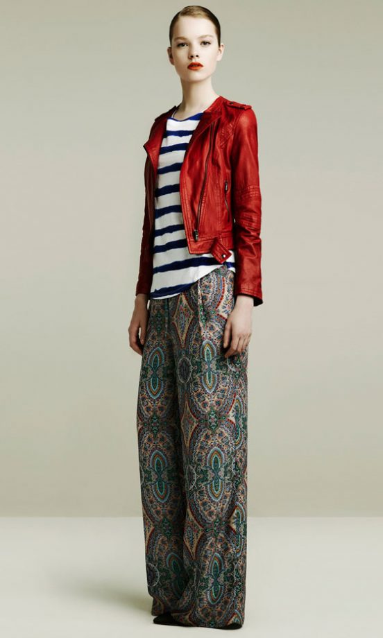 Zara Wide Printed Trousers, £59.99