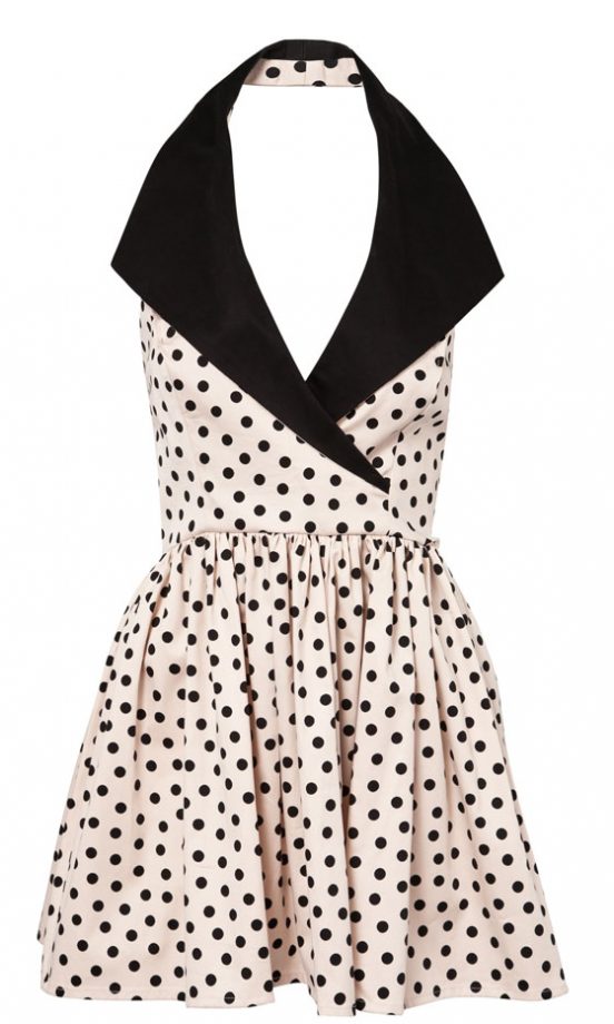 Asos Collar Spot Dress, £40
