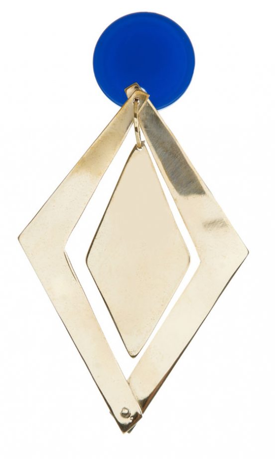 Asos Revive Statement Angular Brass Earrings, £18 - Coming Soon