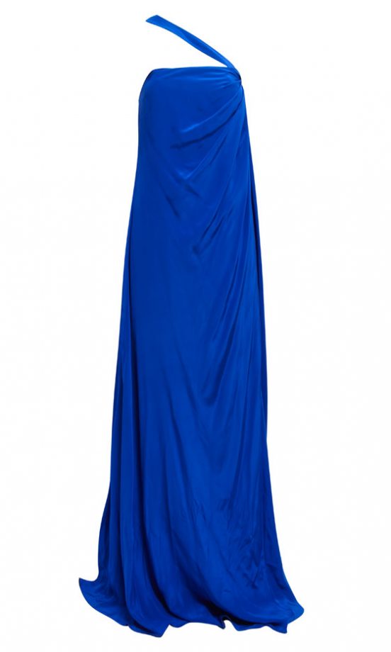 Asos Revive Cobalt Blue Maxi Dress, £150 - Coming Soon
