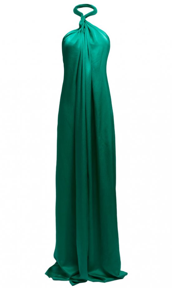 Asos Revive Satin Halter Maxi Dress, £95 - Coming Soon
