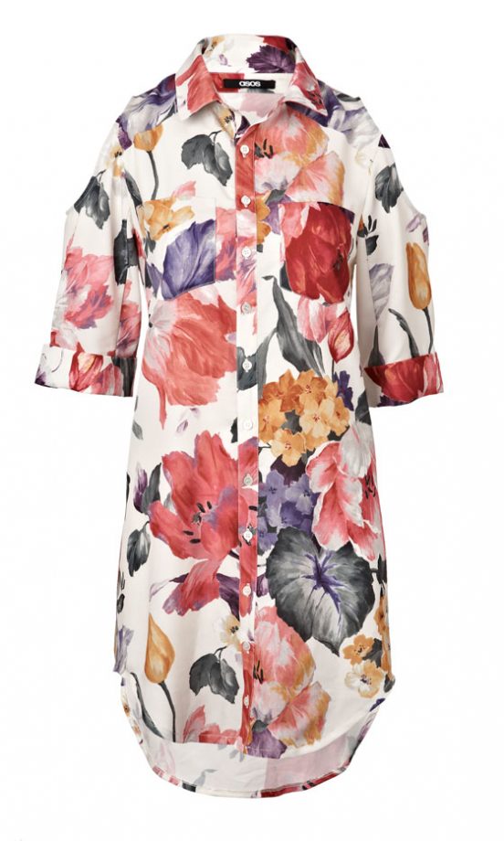 Asos Floral Shirt Dress, £35 - Coming Soon