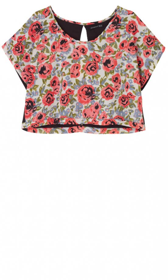 Primark Floral Crop Top, £6 - In Store Only