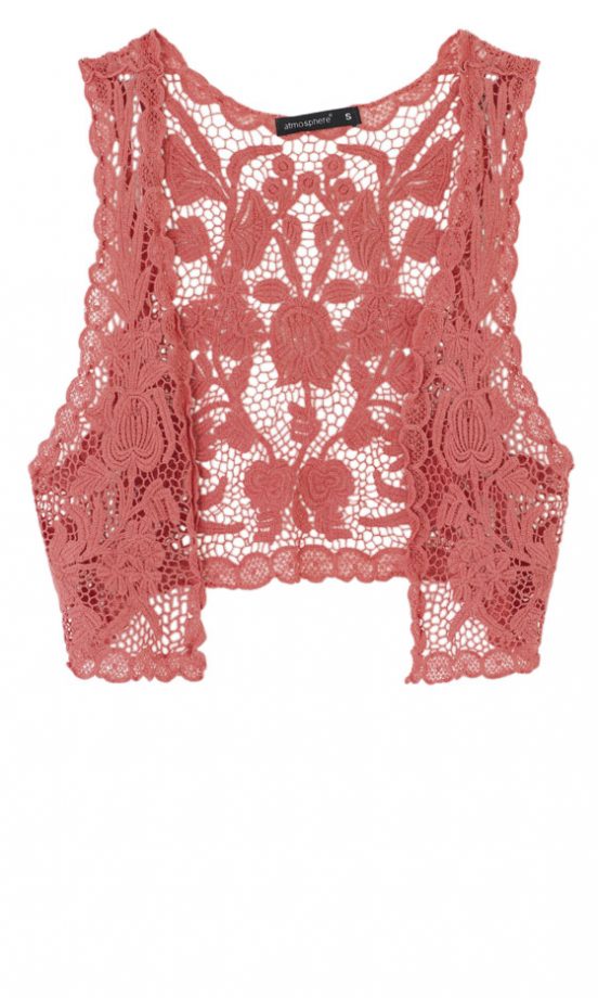 Primark Lace Knit Waistcoat, £8 - In Stores Only