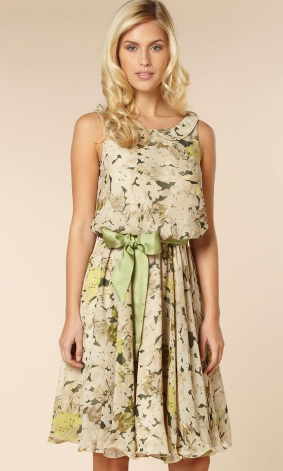 Peacocks By Design Floral Dress, £38
