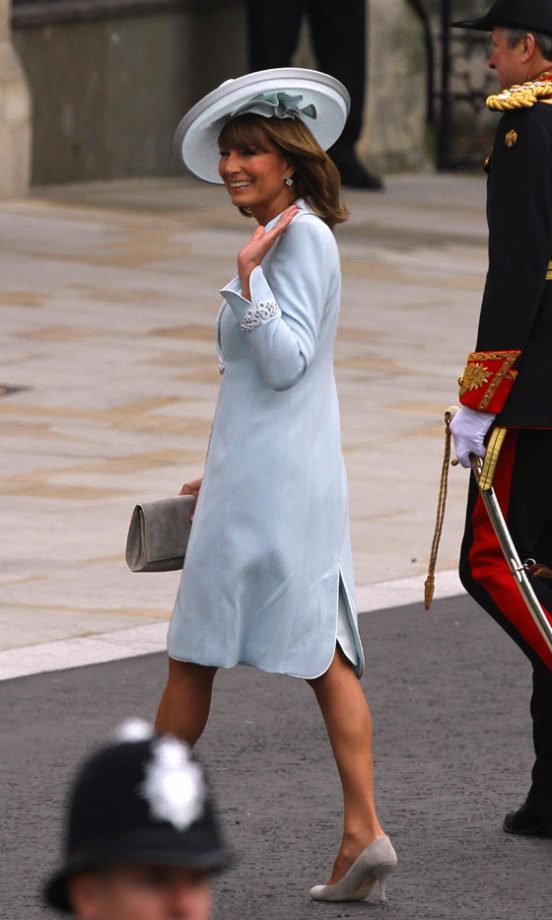 Mother Of The Bride: Carole Middleton Arrives At The Royal Wedding Of Her Daughter Kate Middleton And Prince William, 2011
