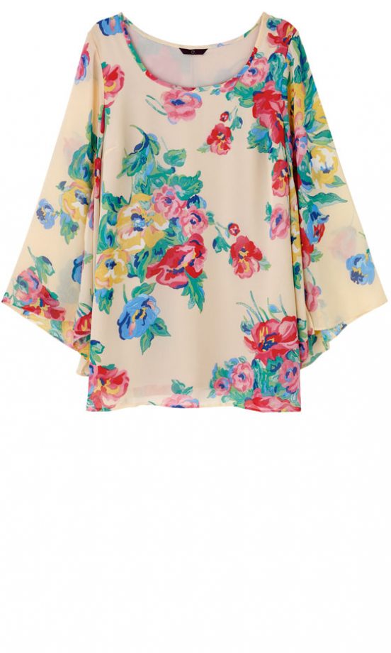 Evans Floral Top, £39.50