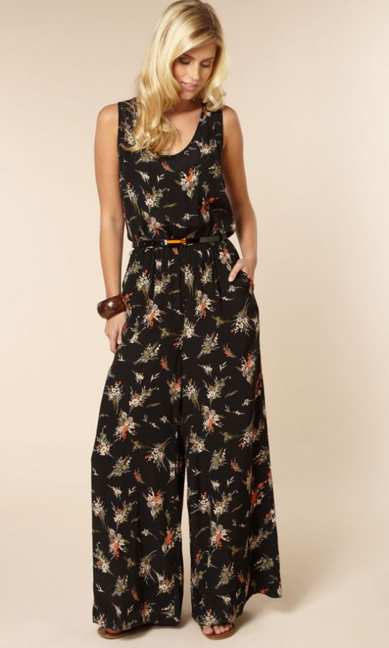 Peacocks By Design Floral Jumpsuit, £38 - In Store Only