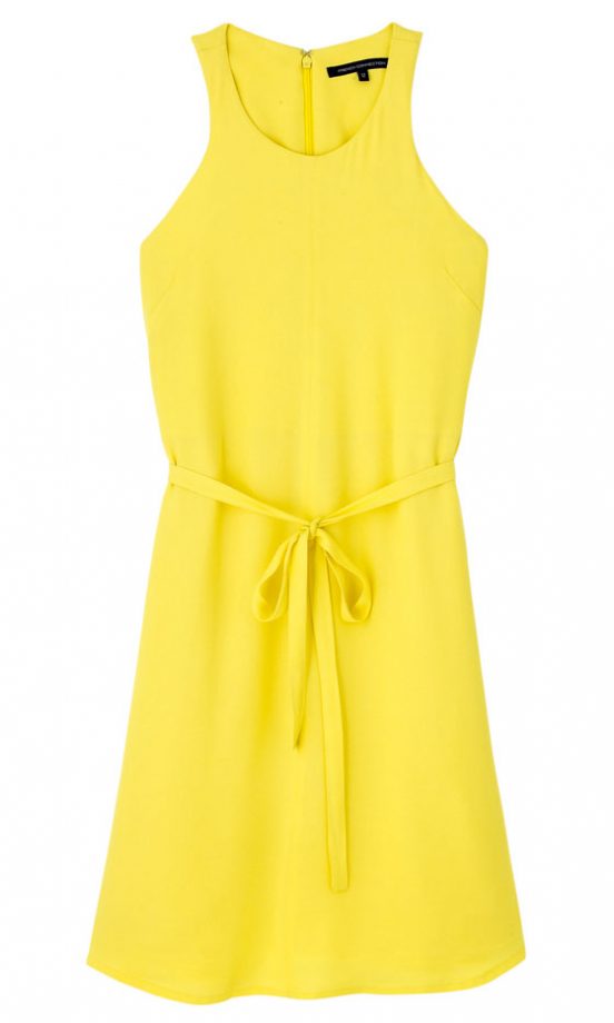 French Connection Yellow Halterneck Dress, £92 - In Store Only