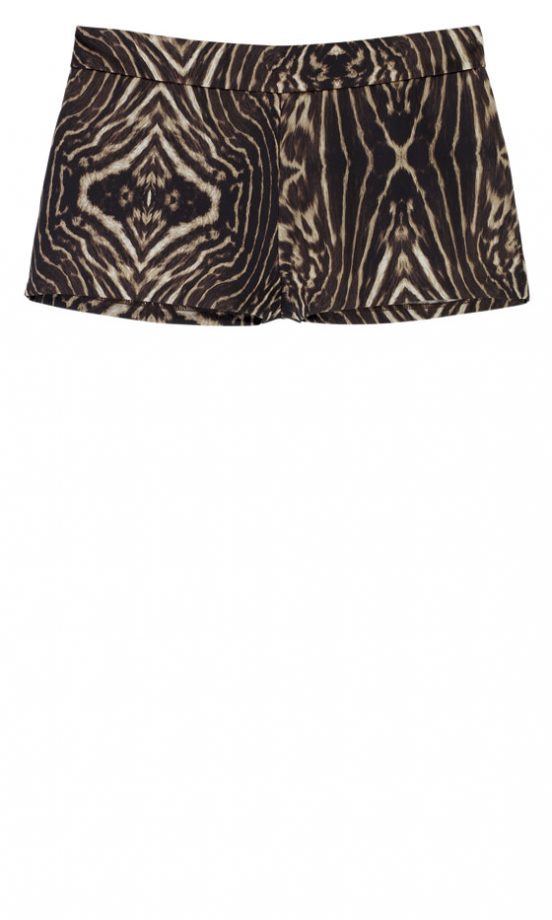 H&M Animal Print Shorts, £24.99 - In Stores Only