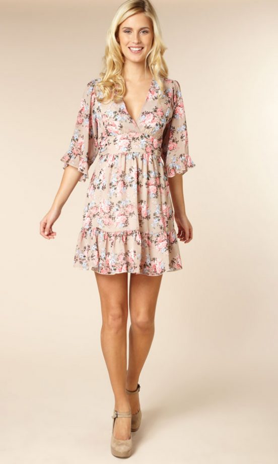 Peacocks By Design Floral Dress, £38 - In Store Only