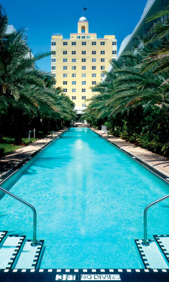 Fashion On Location: The Amazing National Hotel Pool In Miami