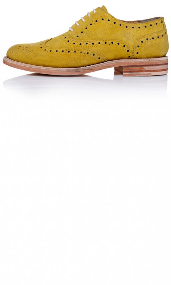 Kurt Geiger Yellow Brogue, £125