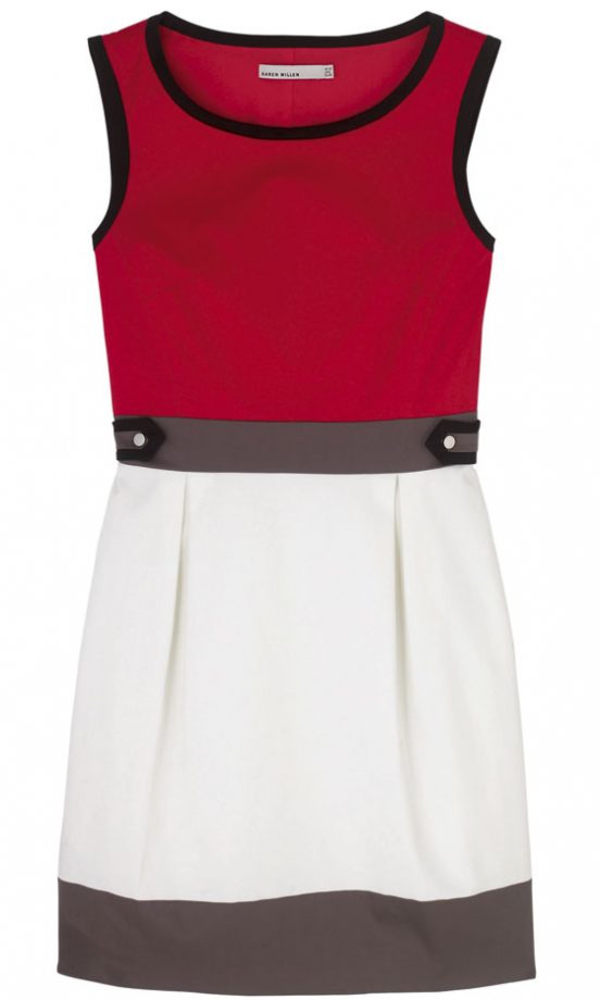 Karen Millen Colourblock Shift Dress, £175