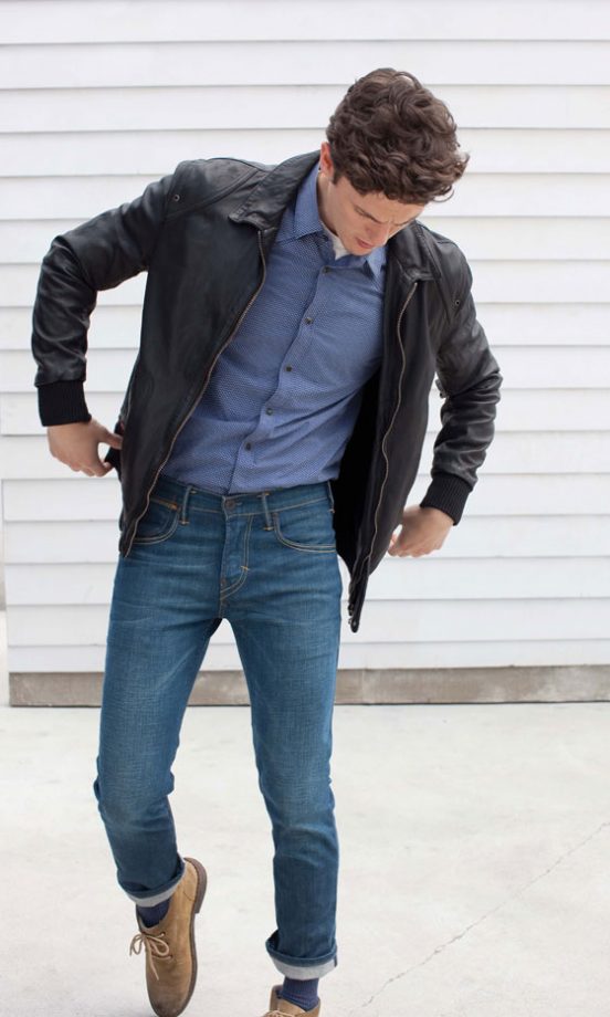Levi's Leather Jacket, £250 (In Stores Only)