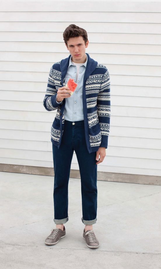 Levi's Knitted Cardigan, £100 (In Stores Only)
