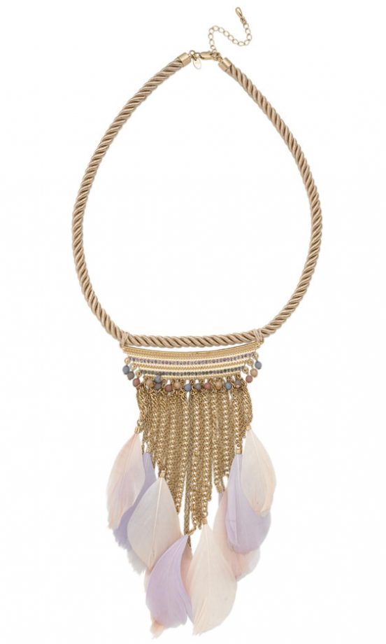 Marks And Spencer Limited Collection Feather Necklace, £15