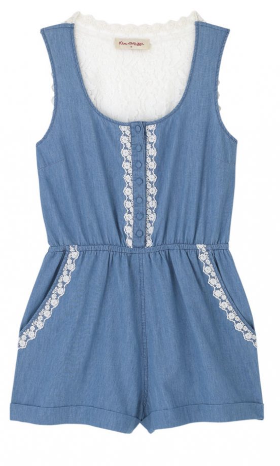 Miss Selfridge Denim Playsuit, £38