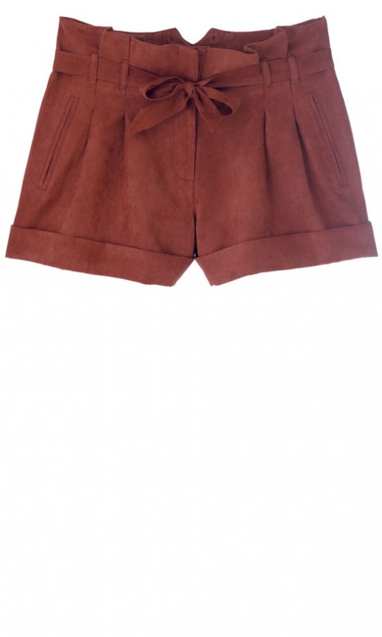 Miss Selfridge Rust Suede Shorts, £34