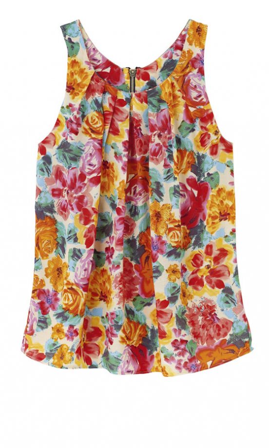New Look Floral Top, £19.99 (In Stores Only)