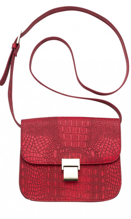New Look Croc Satchel Bag, £12.99 - In Store Only