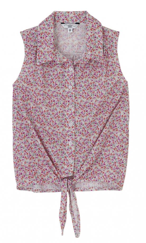 New Look Floral Tie Front Top, £14.99 - In Stores Only