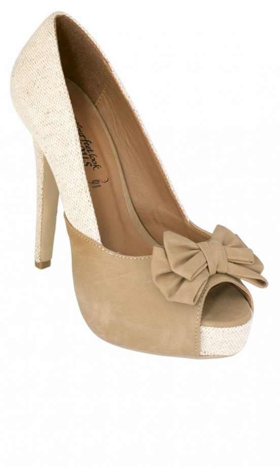 New Look Contrast Bow Court, £24.99