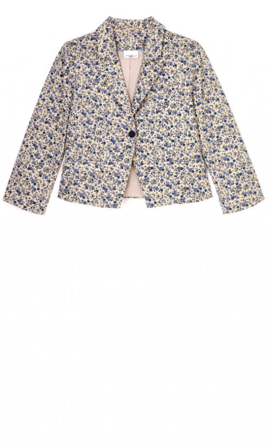 New Look Floral Tailored Jacket, £29.99