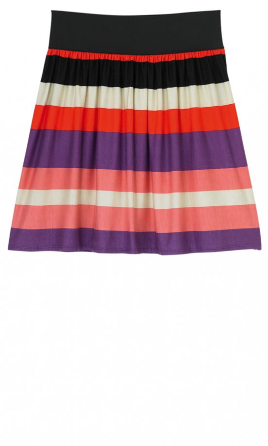 New Look Stripe Jersey Mini Skirt, £16.99